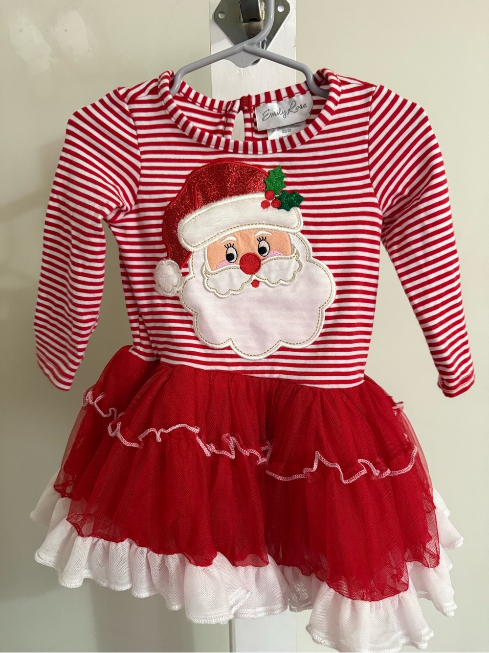 Emily Rose Santa Christmas Tutu Dress